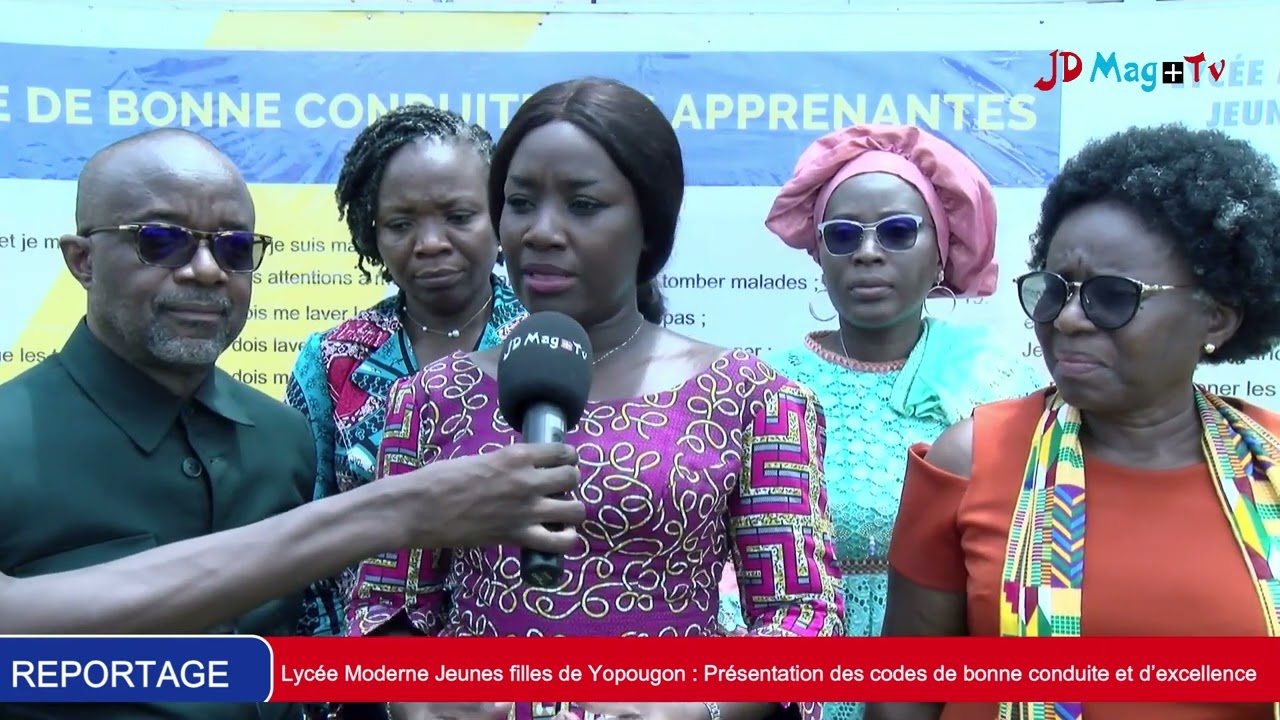 🔴Lycée Moderne Jeunes filles de Yopougon : Présentation des codes de bonne conduite et d’excellence