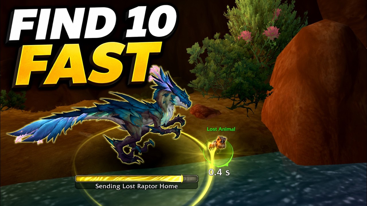 Lost Animals Quest Vague? How to Find All 10 Pets Fast! (WoW Player Housing)