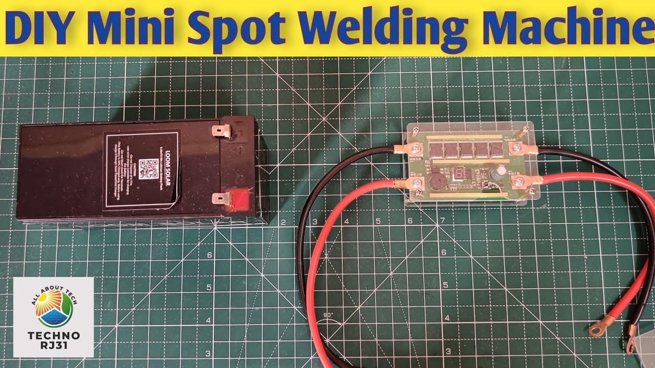 DIY mini spot welding Machine | Unboxing And Review | Cheap And Best
