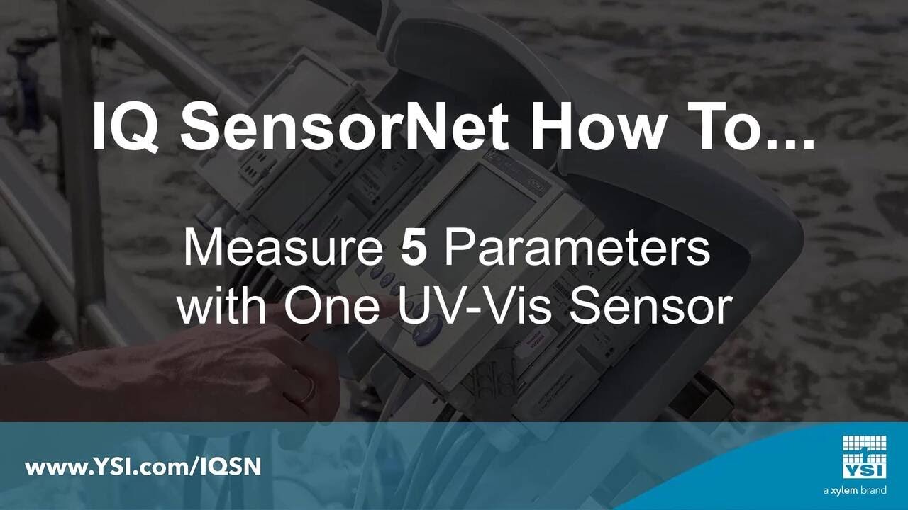 IQ SensorNet | How to Measure 5 Parameters with One UV-Vis Sensor