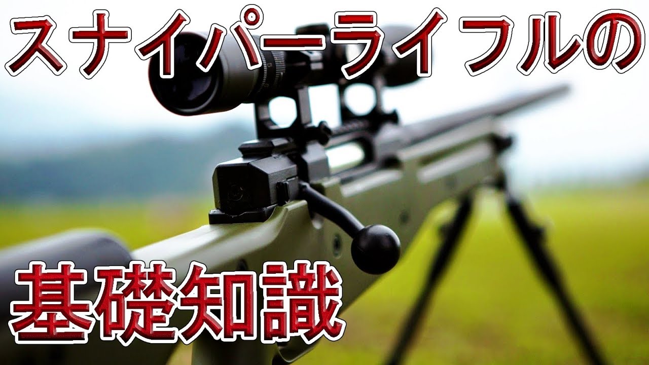 【実銃解説】銃の基礎知識 スナイパーライフル編 World of Guns: Gun Disassembly【NHG】