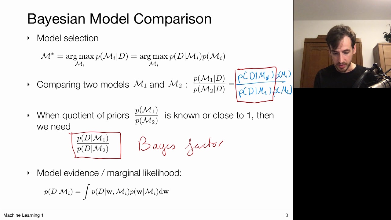 5.2 Bayesian Model Comparison (UvA - Machine Learning 1 - 2020)