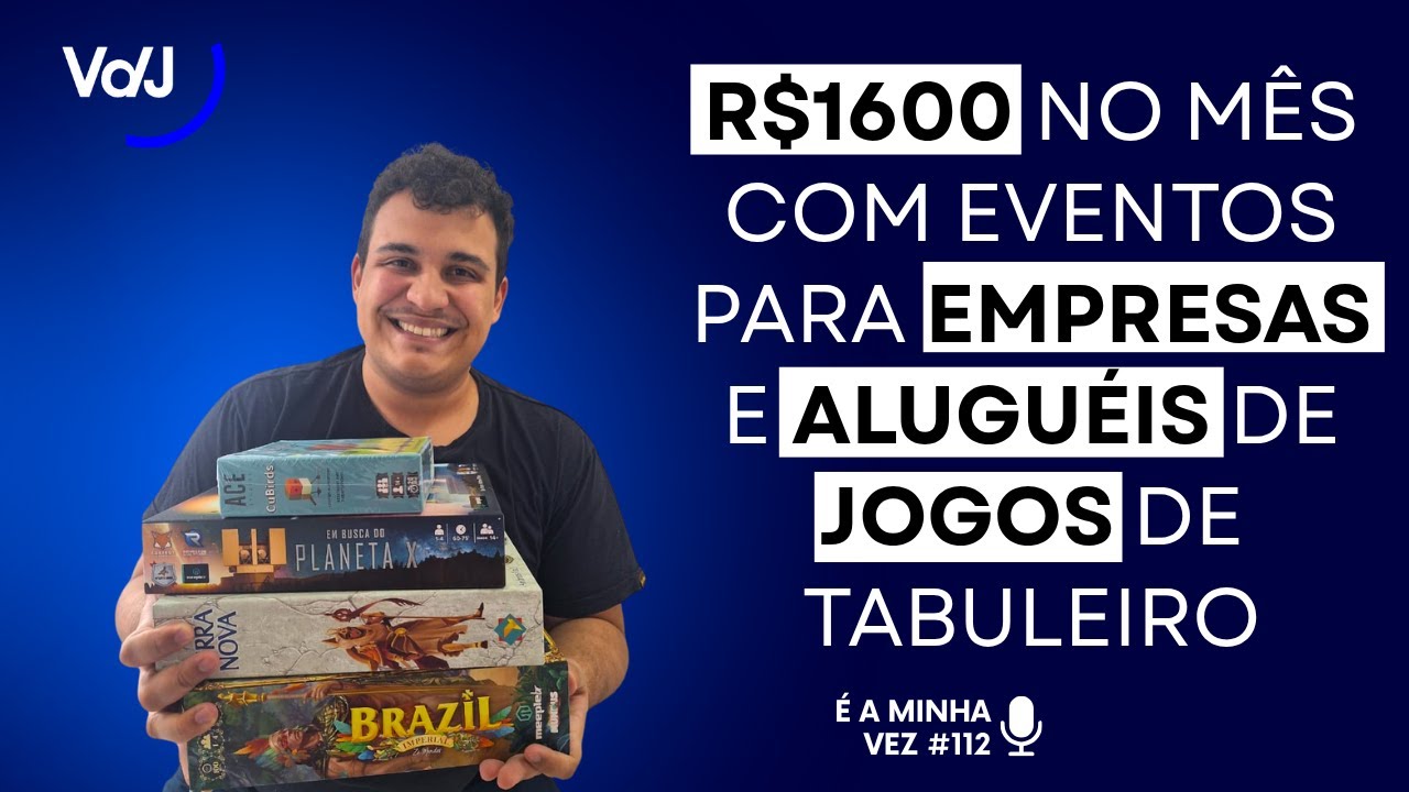 Lucca Luna da Sobremesa Jogos | É a Minha Vez! #112