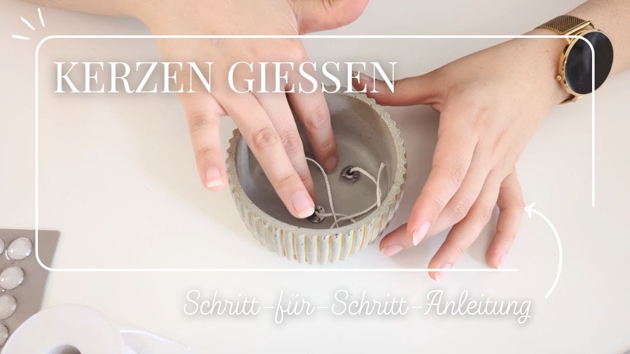 So einfach kannst du Kerzen gießen – Grundtechnik & Tipps