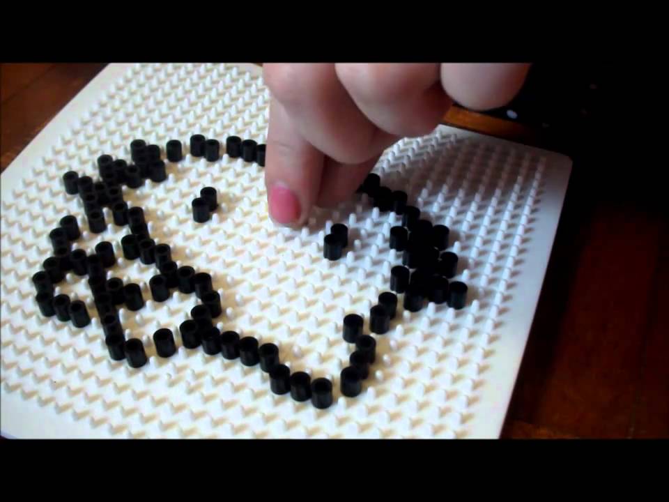 How to Make a Hama/Perler Bead Hello Kitty!