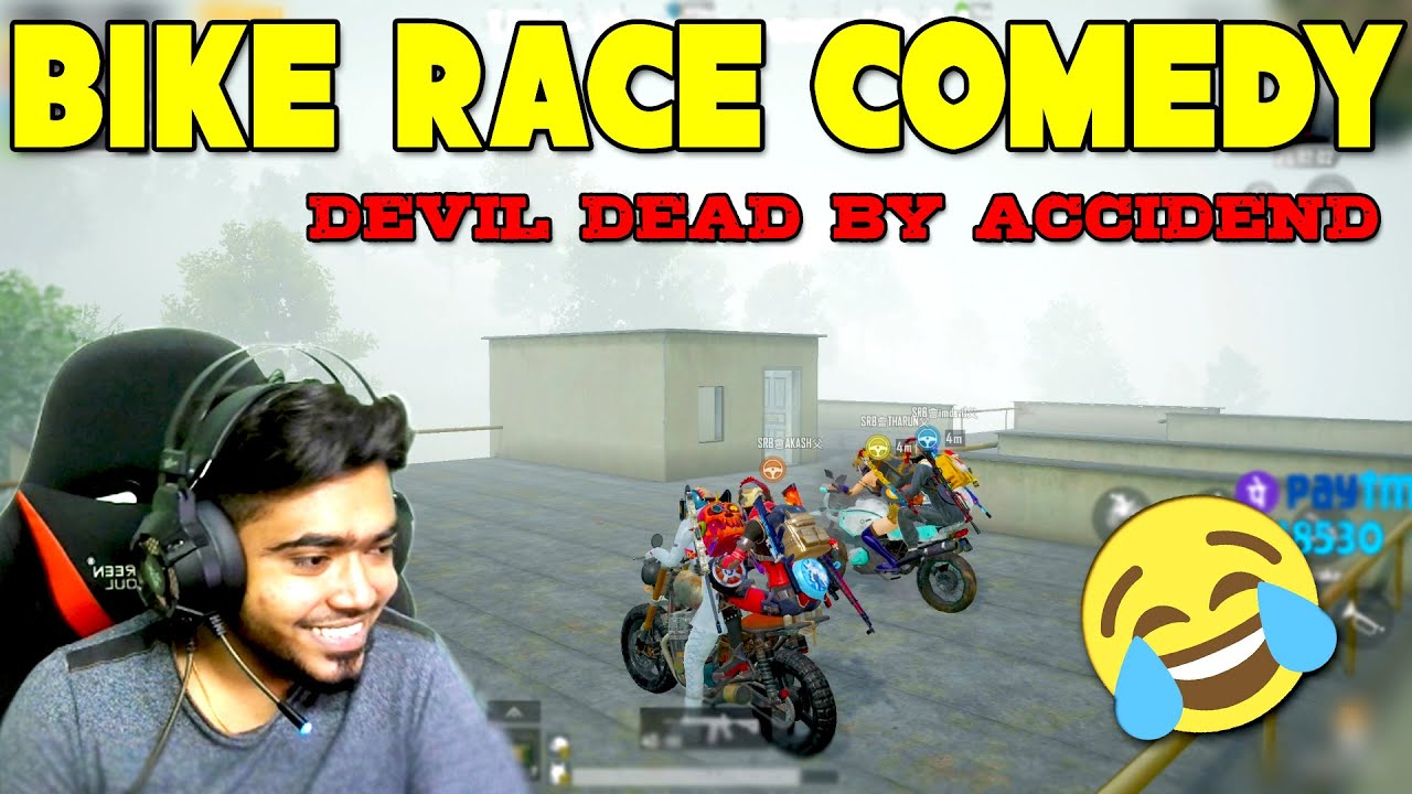 Bike Race with our Teammate - Devil dead by Accident