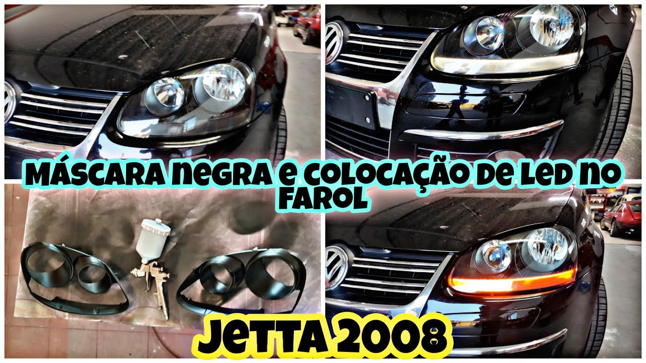 COMO FAZER FAROL MÁSCARA NEGRA + COMO COLOCAR FITA DE LED NO FAROL (PASSO A PASSO)