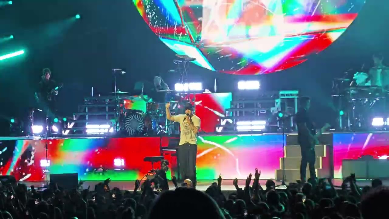 OneRepublic - I Don't Wanna Wait / Calling / If I Lose Myself (Live in Paris, France 2025) 4KHD60FPS