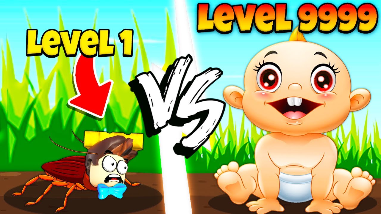 Cockroach vs BABY in Roblox