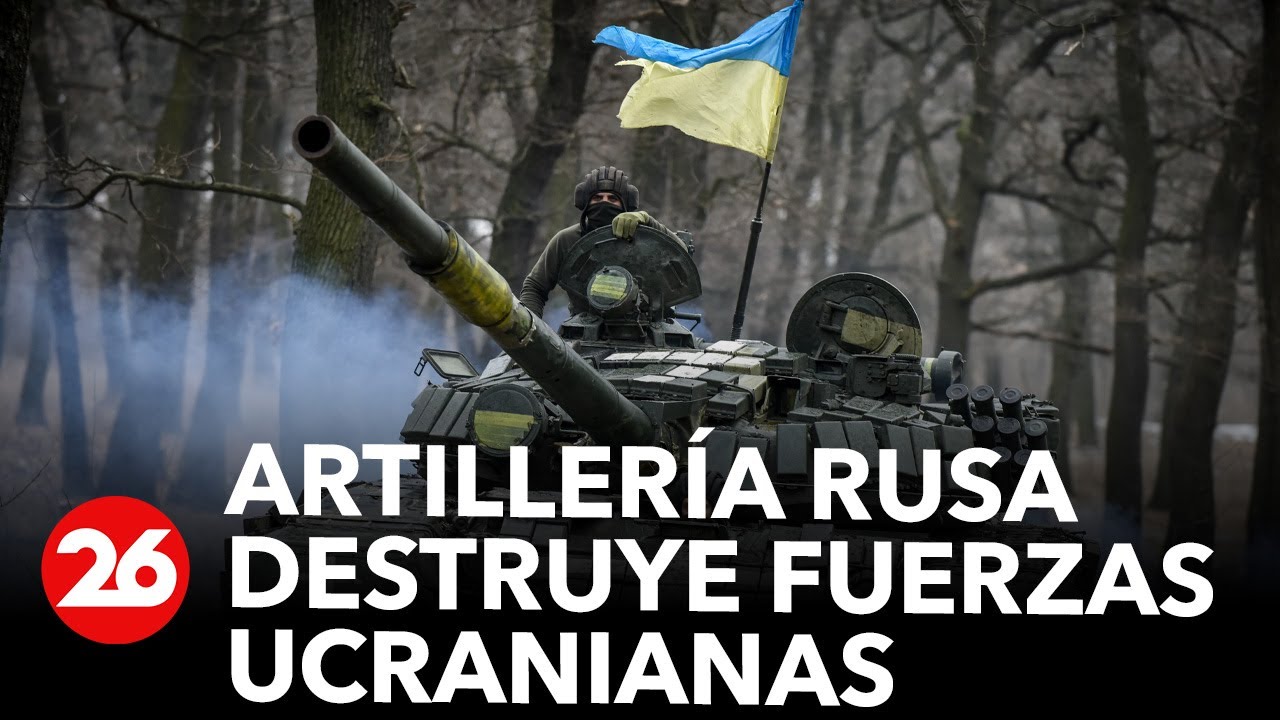 GUERRA RUSIA-UCRANIA | Artillería rusa destruye fuerzas ucranianas en Bajmut