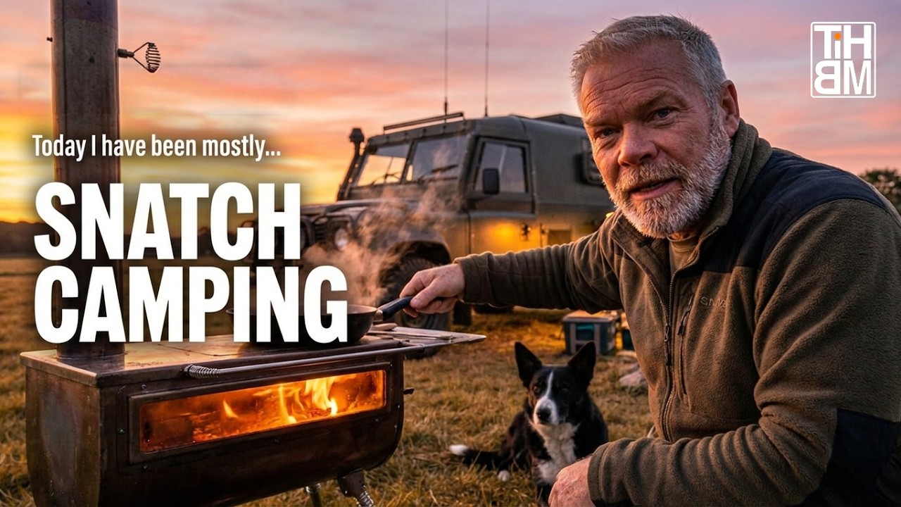 Camping at a Disused RAF Base | Alone at First Light