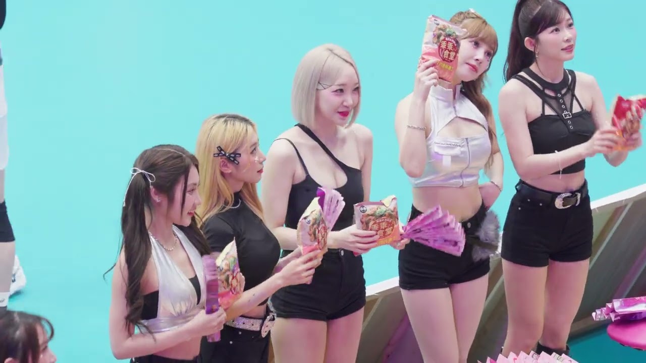 中原大學 金髮美女 朴星垠 週末的應援太讚了