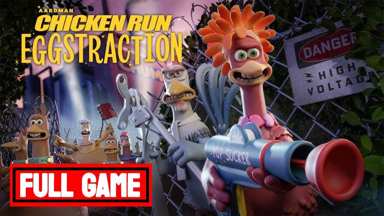 Chicken Run: Eggstraction - FULL GAME Walkthrough (No Commentary)