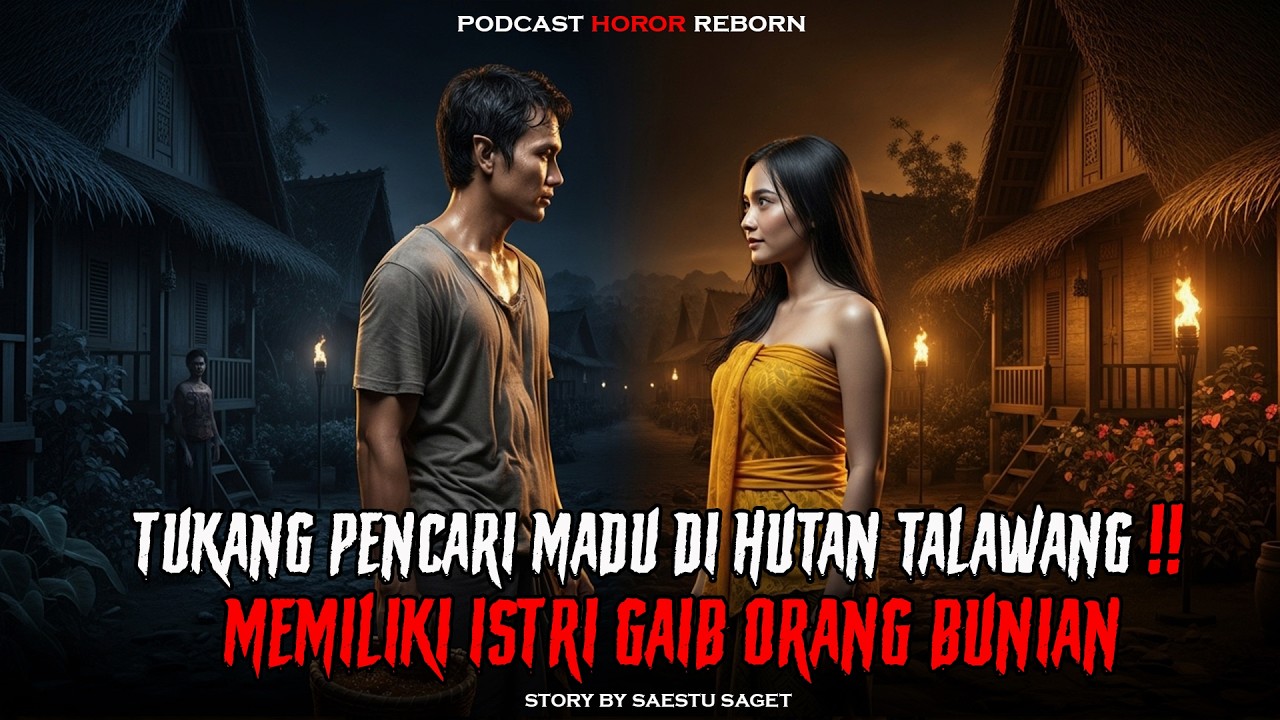 Tukang Pencari Madu Hutan Memiliki Istri Gaib Orang Bunian‼️