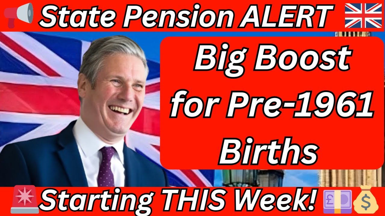 📢 Breaking News: State Pension Payment Increase for Pre-1961 Births &ndash; Starting This Week! 🚨