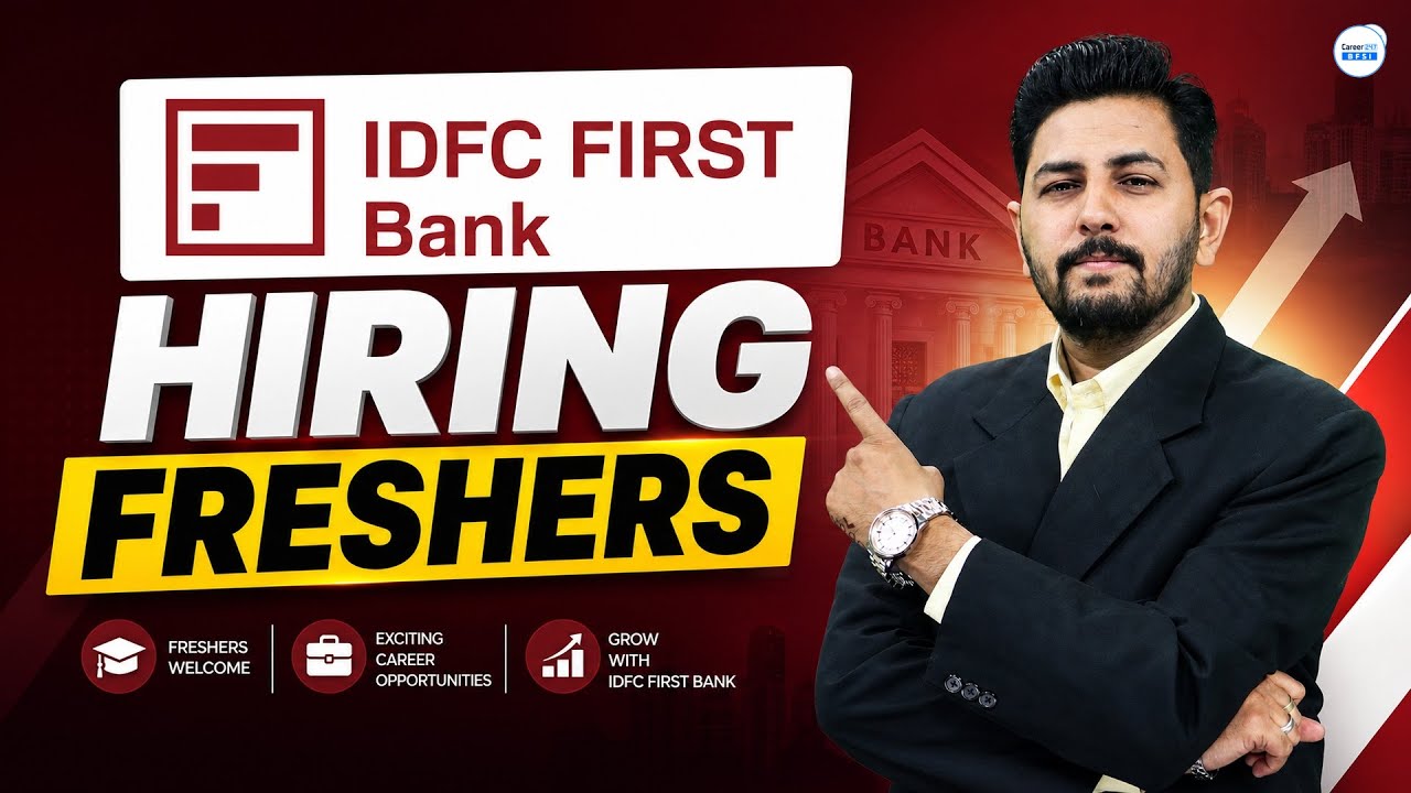 Трудоустройство в IDFC First Bank 2026 | Найм начинающих специалистов | Работа в IDFC Bank | Вака...