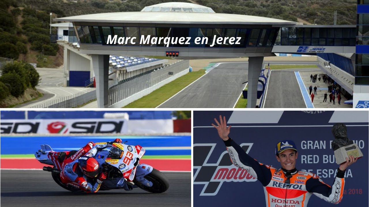 La Historia de MARC MARQUEZ en el Circuito de JEREZ (Ángel Nieto).