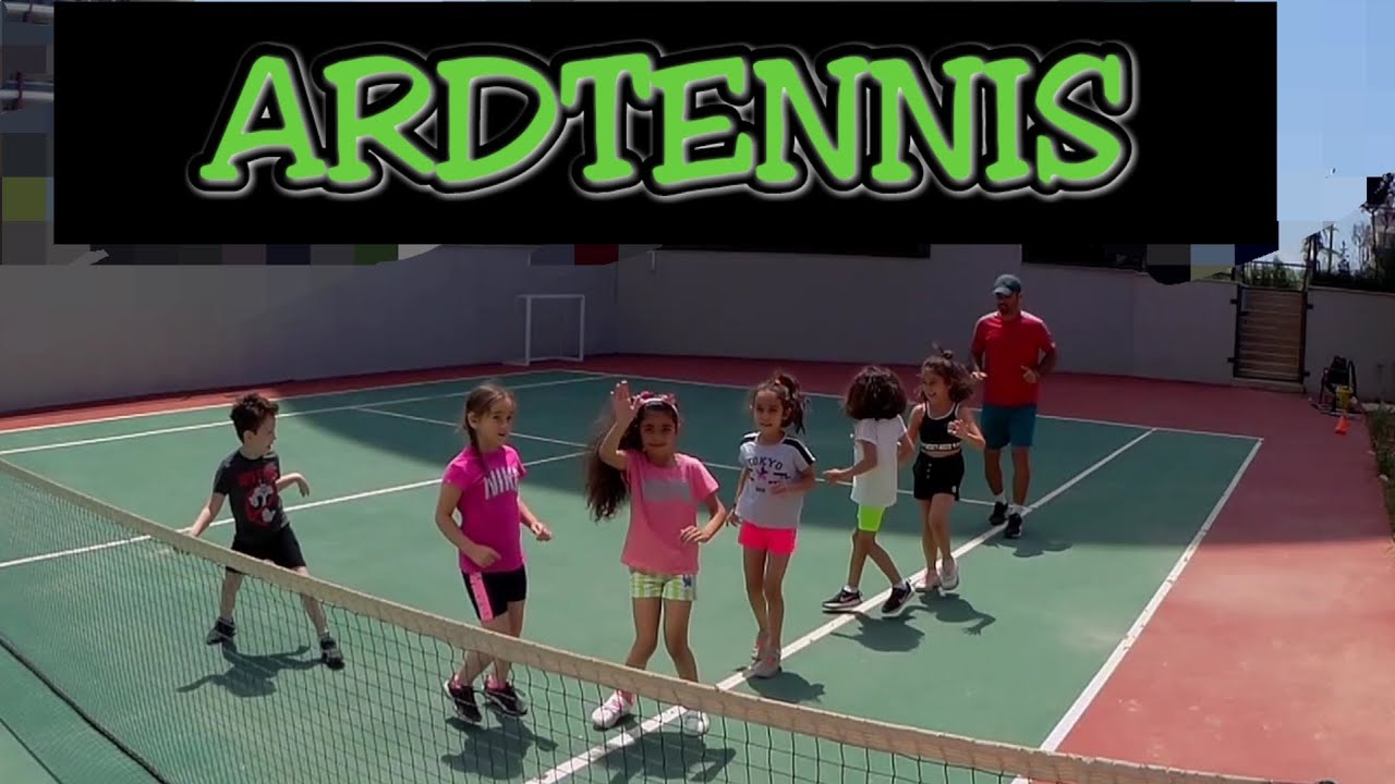 Tenis Dersleri ~ Yeni Başlayan 5-6 Yaş Tenis Antrenmanından Bölümler