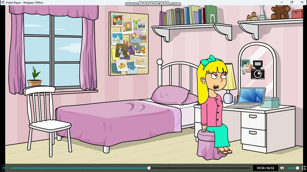 Lily rants on Caillou's 2nd ultimate punishment day by Rhode Animate/Ungrounded, rewarded by Caillou