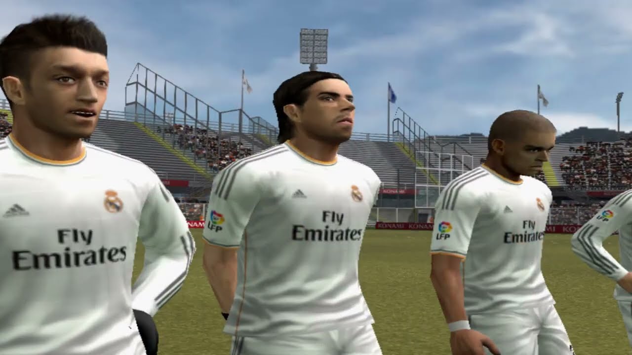 BARCELONA VS REAL MADRID - PRO EVOLUTION SOCCER 2014 - PES 2014 (CPU VS CPU ) #01