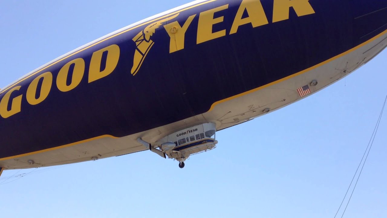 Goodyear blimp ride  7/8/2014