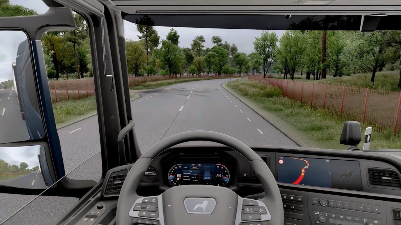 4K Realistic Ultra Graphic v2 MAN TGX GM Euro Truck Simulator 2 Snowymoon Mods Gameplay