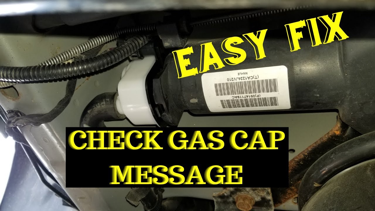 СТРАШНОЕ сообщение «ПРОВЕРЬТЕ КРЫШКУ БАКА» на вашем JEEP EASY FIX код PO456