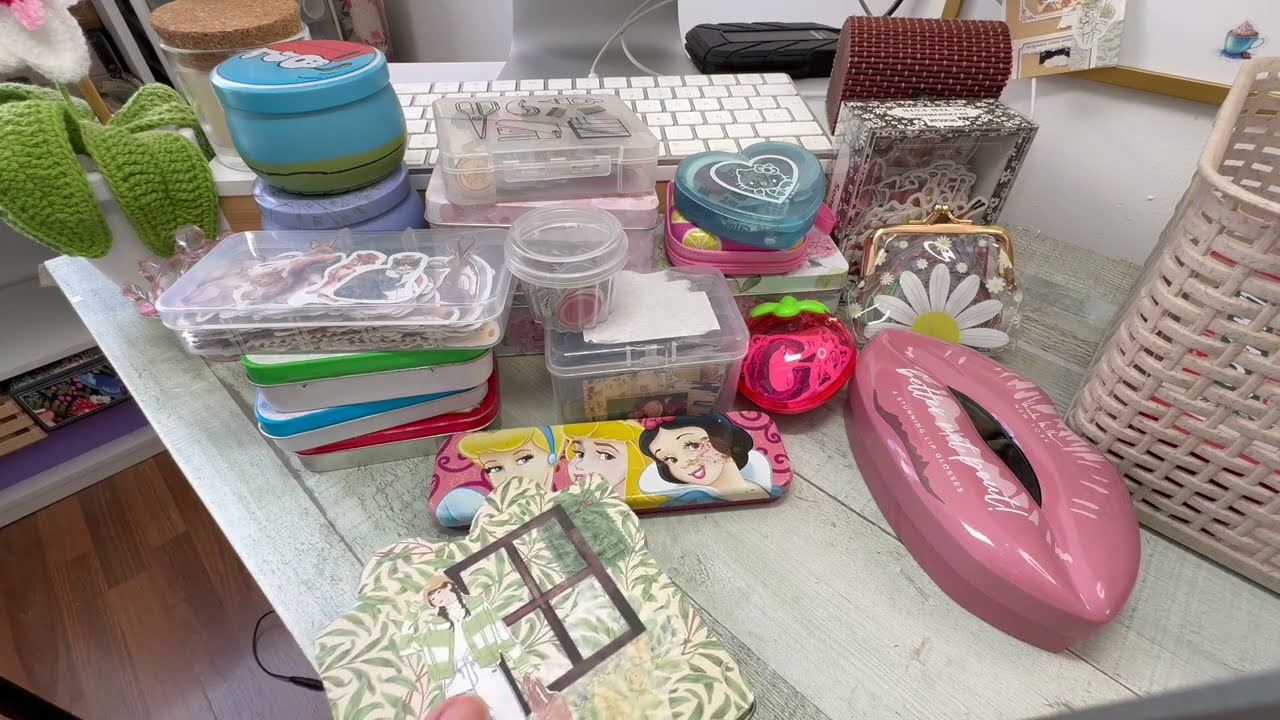 Así organizo mis #stickers #organization #organizacion #cajas #papeleriabonita #manualidades