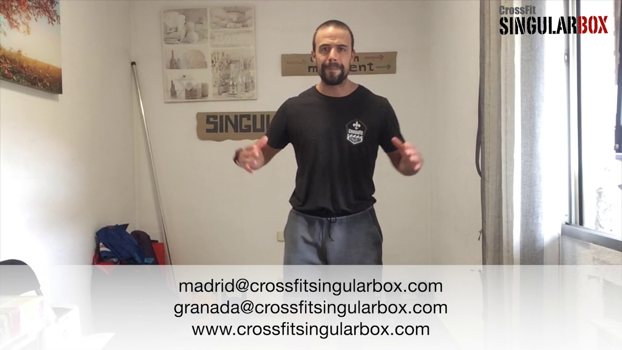 ENTRENA EN CASA - Teaser WOD 58 - Miércoles 03/06/2020