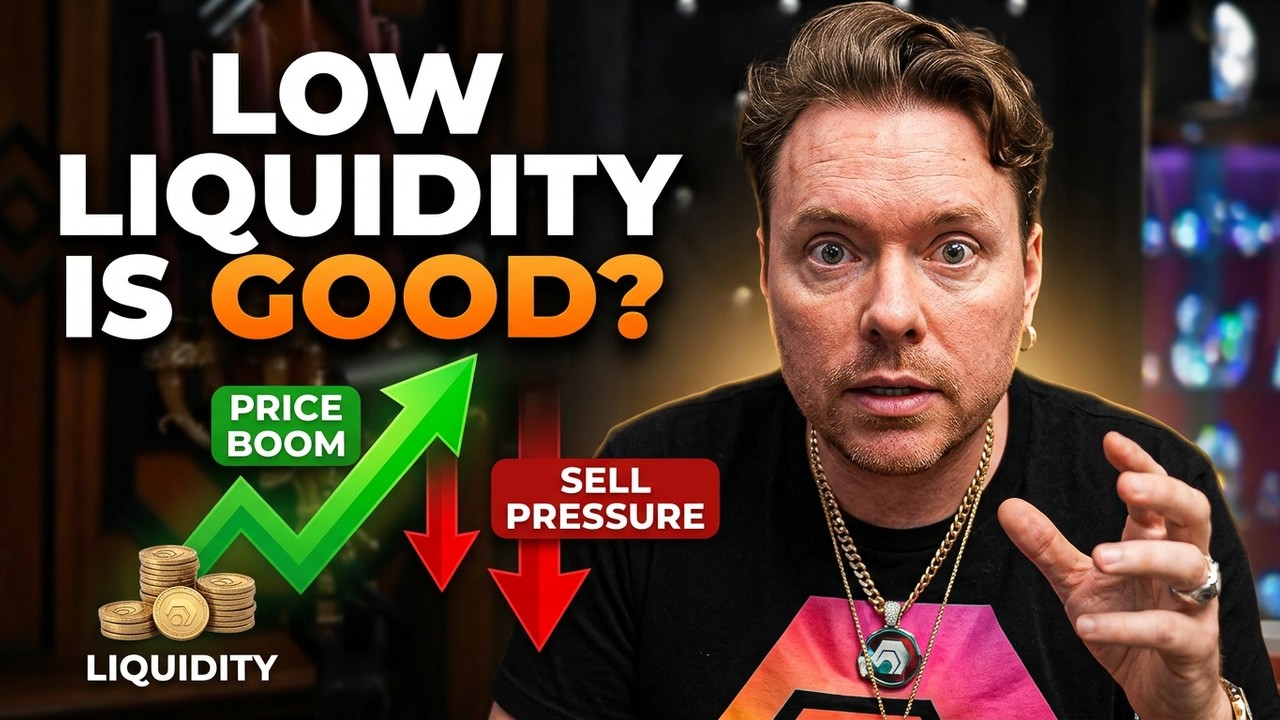 Richard Heart Explains Why LOW LIQUIDITY Is Good