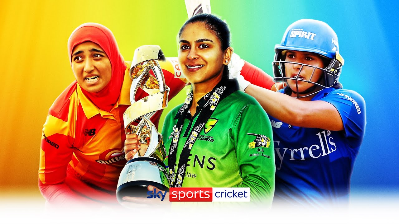 The South Asian cricketers impressing fans and making history in The Hundred