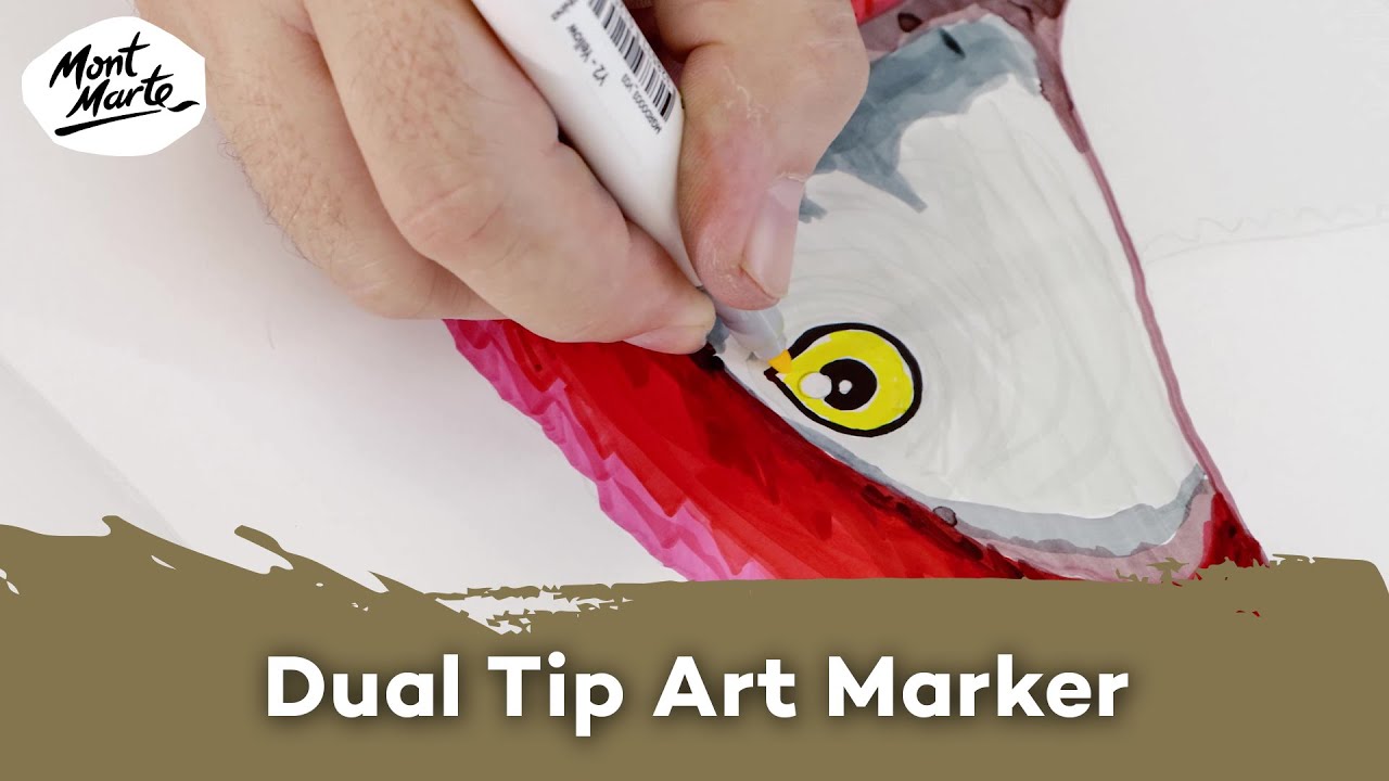 Dual Tip Art Markers Premium Product Demo