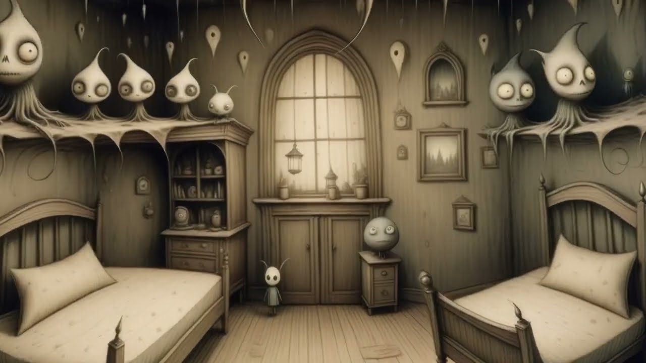 Cute Little Nightmare - Deforum Ai Generated Video 4k