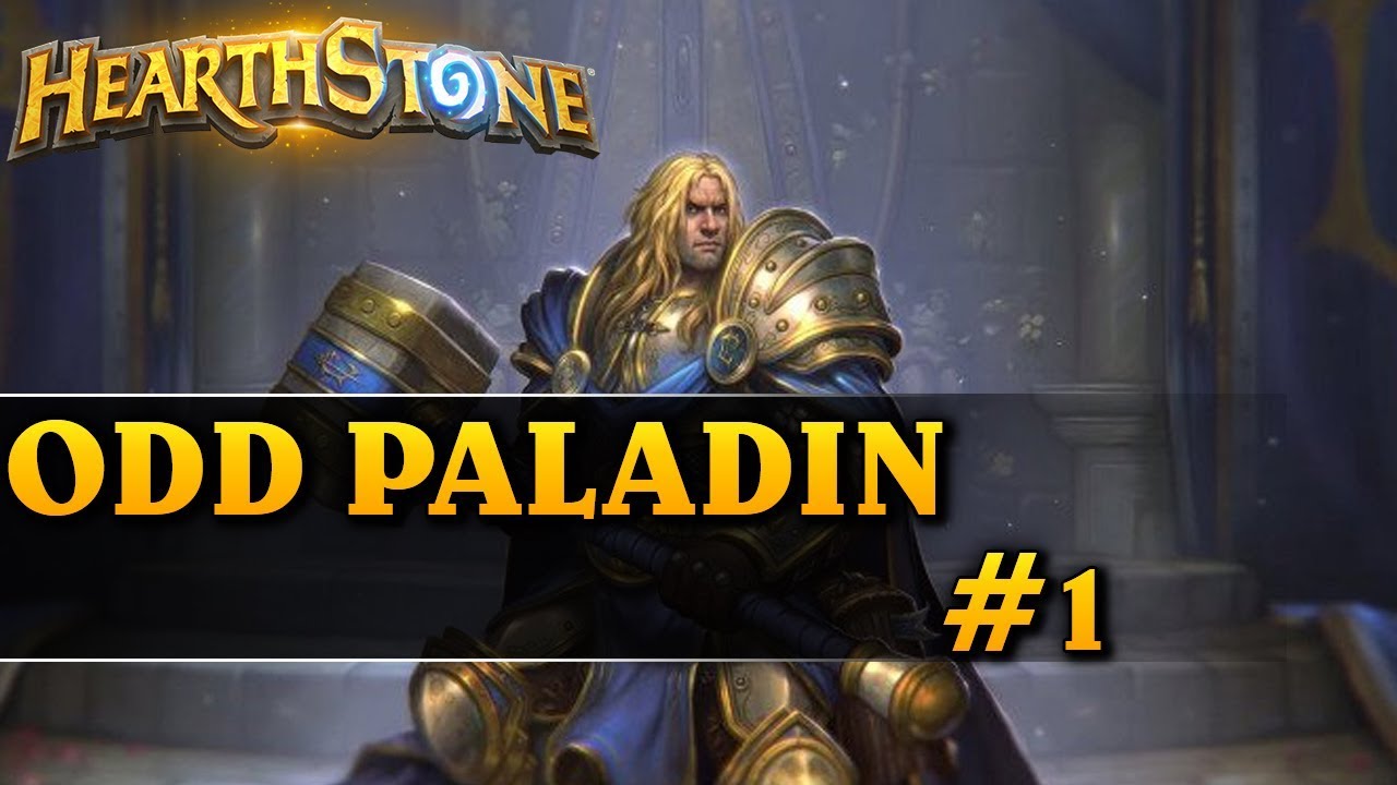 JAK NAUCZYĆ GRAĆ SLOW PLAYER&Oacute;W? - ODD PALADIN #1 - Hearthstone Decks std
