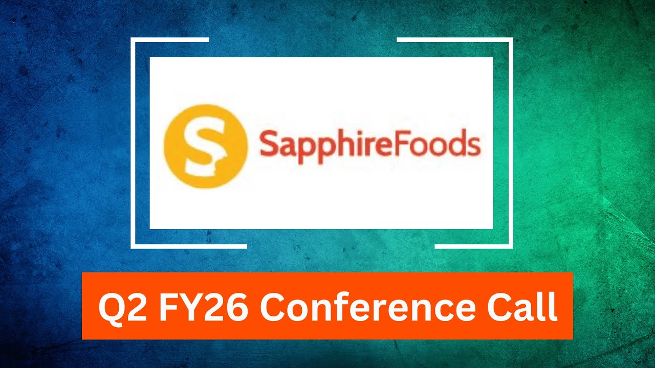 Sapphire Foods Q2 FY26 Concall: Strong Same-Store Growth & Expanding KFC & Pizza Hut Network