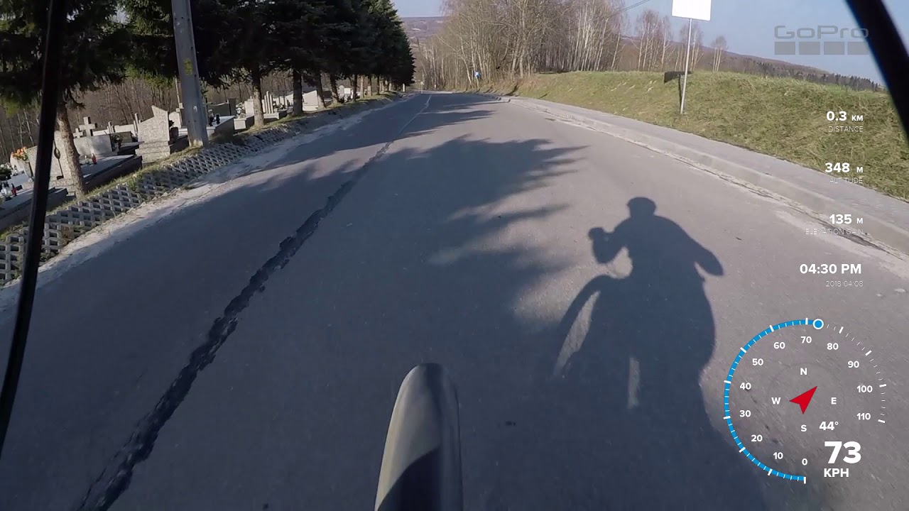 Rowerem MTB 91 km/h