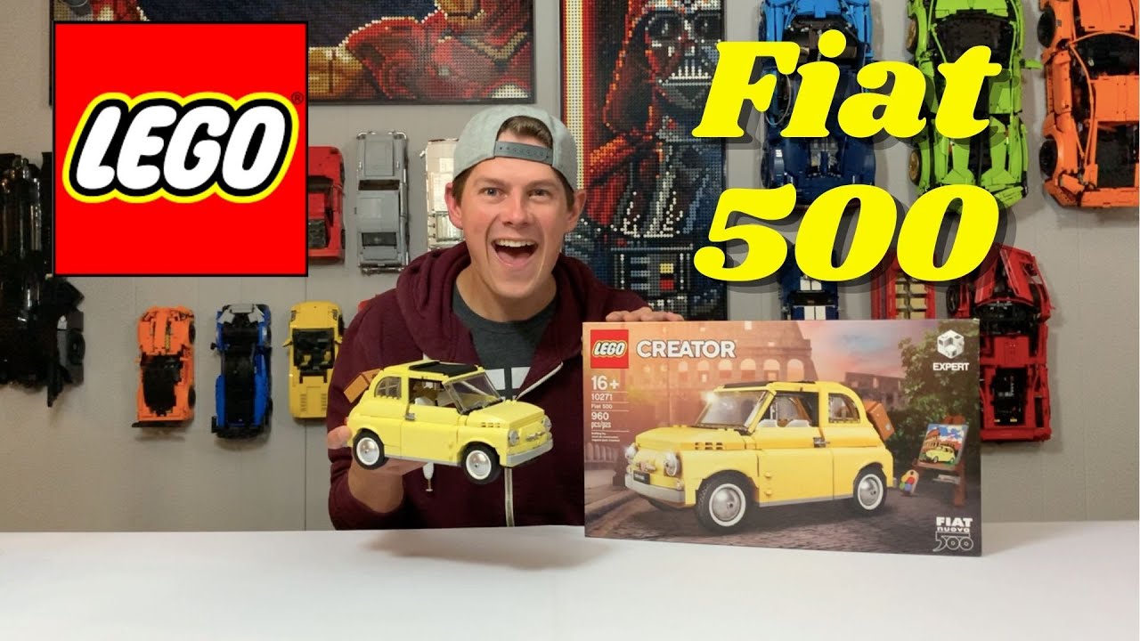LEGO 10271 Creator Fiat 500: Unboxing, High-Speed Build, & Review
