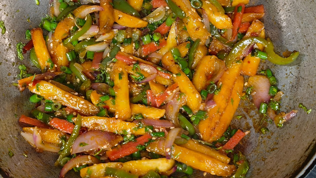 🍟Amul French Fries se Banaye Restaurant Style Chilli Potato 😍