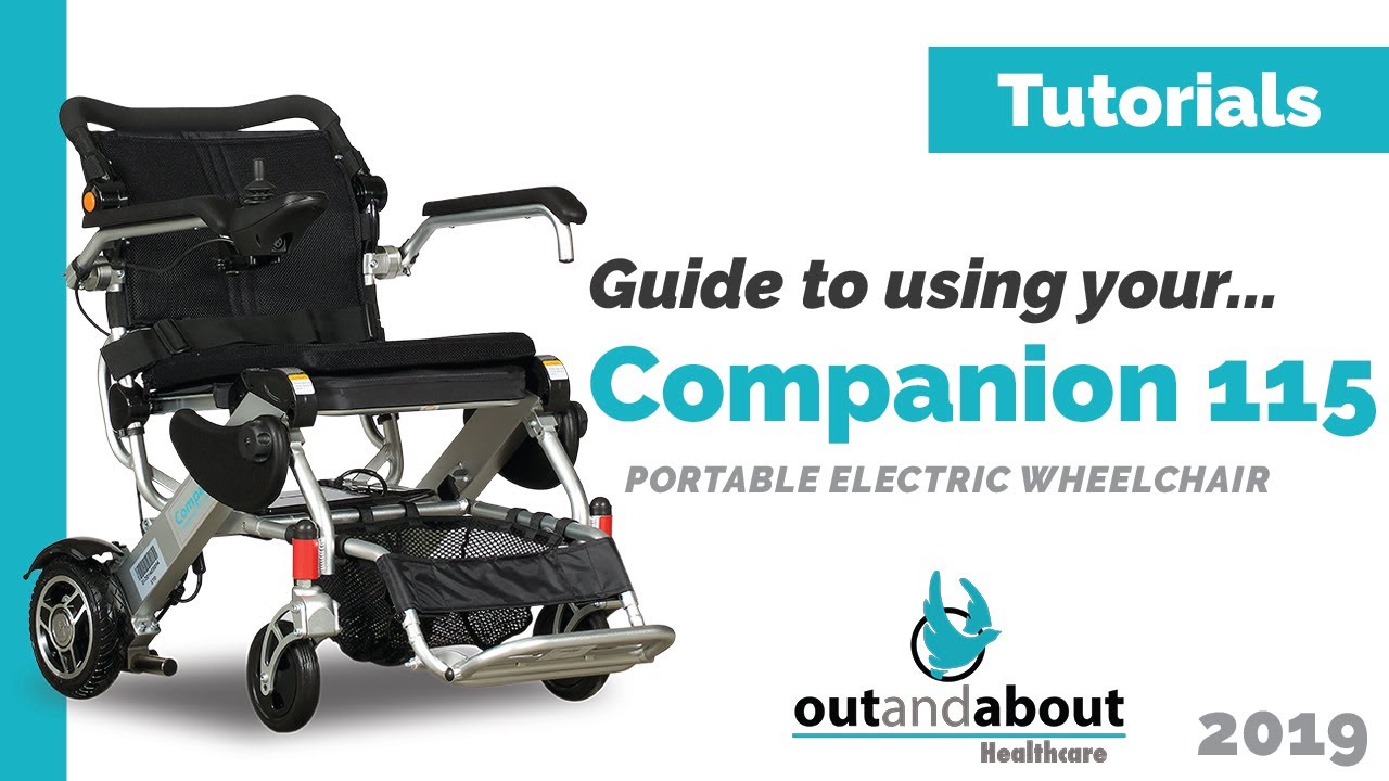 Companion 115 Electric Wheelchair Visual Manual | Tutorial : Episode 5