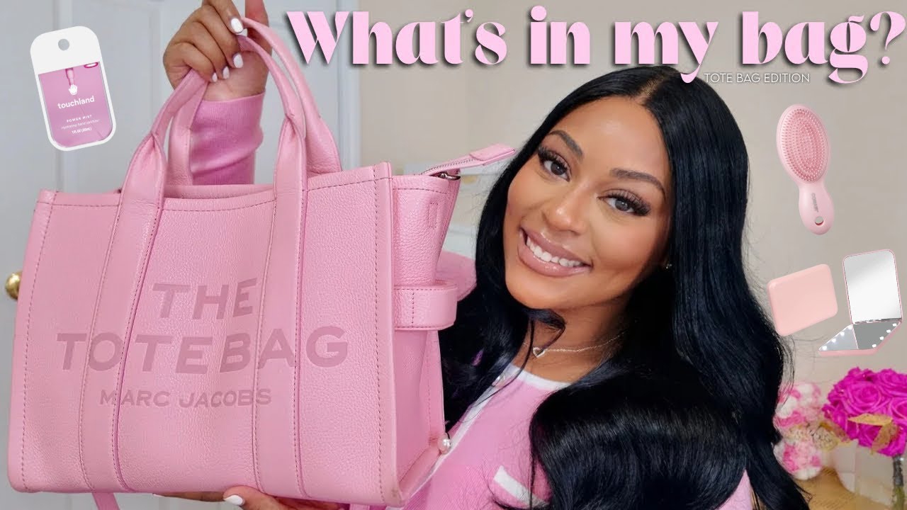 WHAT'S IN MY BAG! | MARC JACOBS MEDIUM TOTE BAG ♡