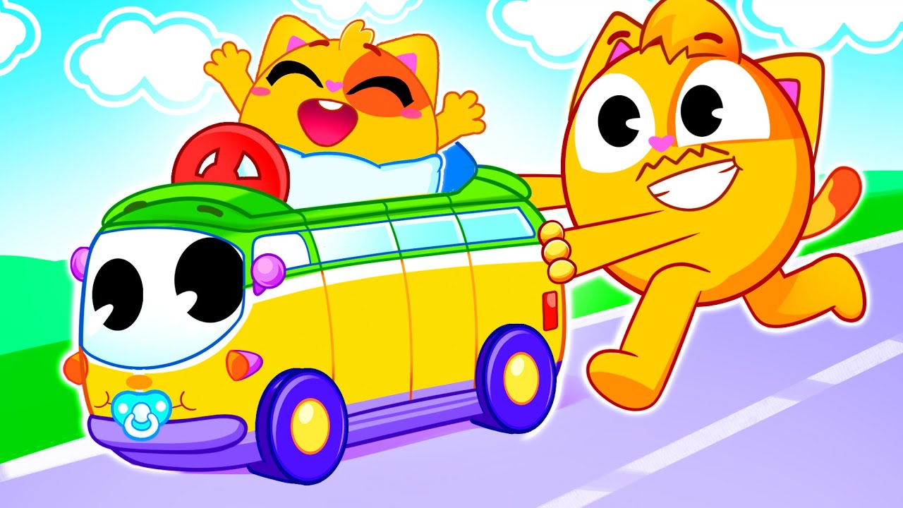 🚌Wheels on the Baby Bus Song | Toddler Zoo Songs For Children & Nursery Rhymes