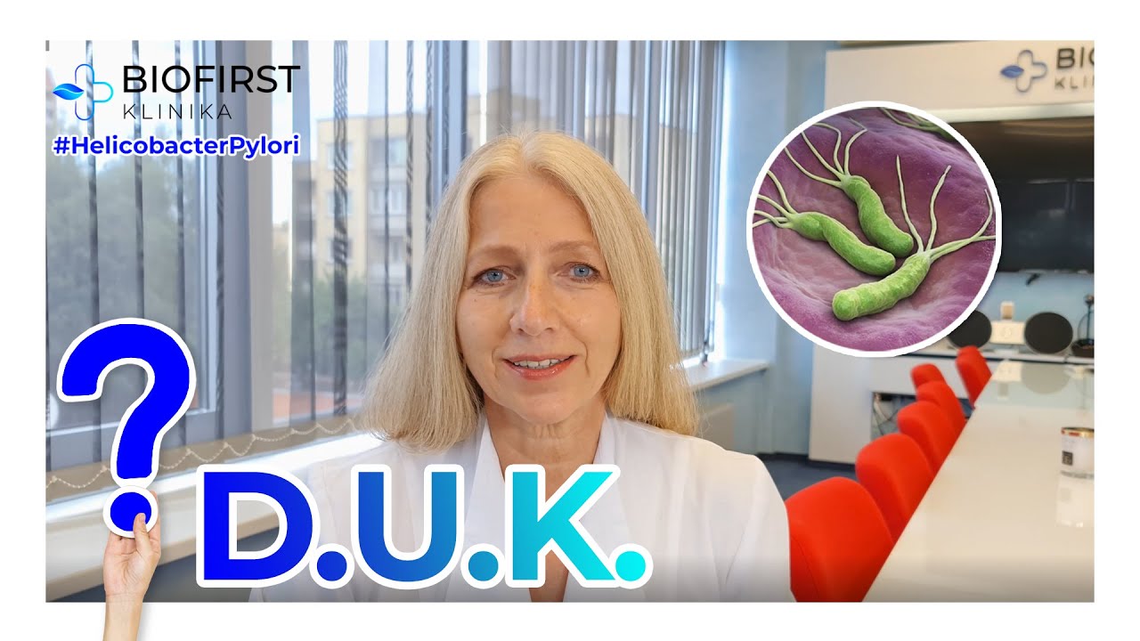 Helicobacter pylori jautrumo antibiotikams nustatymo tyrimas: D.U.K. | Gyd. Rasa Makarevičienė