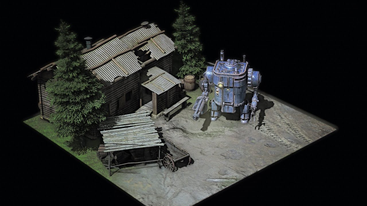 Iron Titan Storm the Front | Tilt Shift