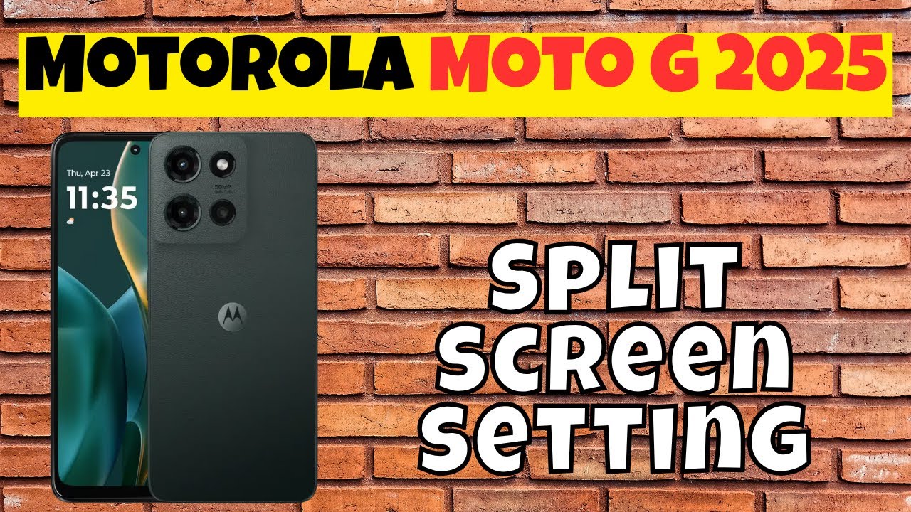 Split screen setting || How to use split screen || How to use multiple screen Motorola Moto G 2025
