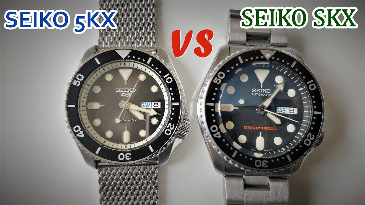 SEIKO Matchup: SKX vs 5KX (Seiko 5 sports SRPD73K1)