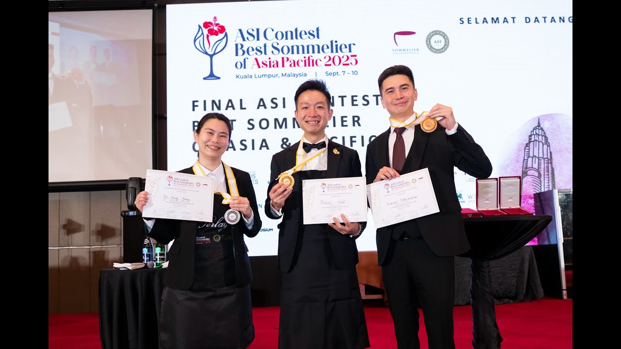 Final of the ASI Contest Best Sommelier of Asia & Pacific 2025