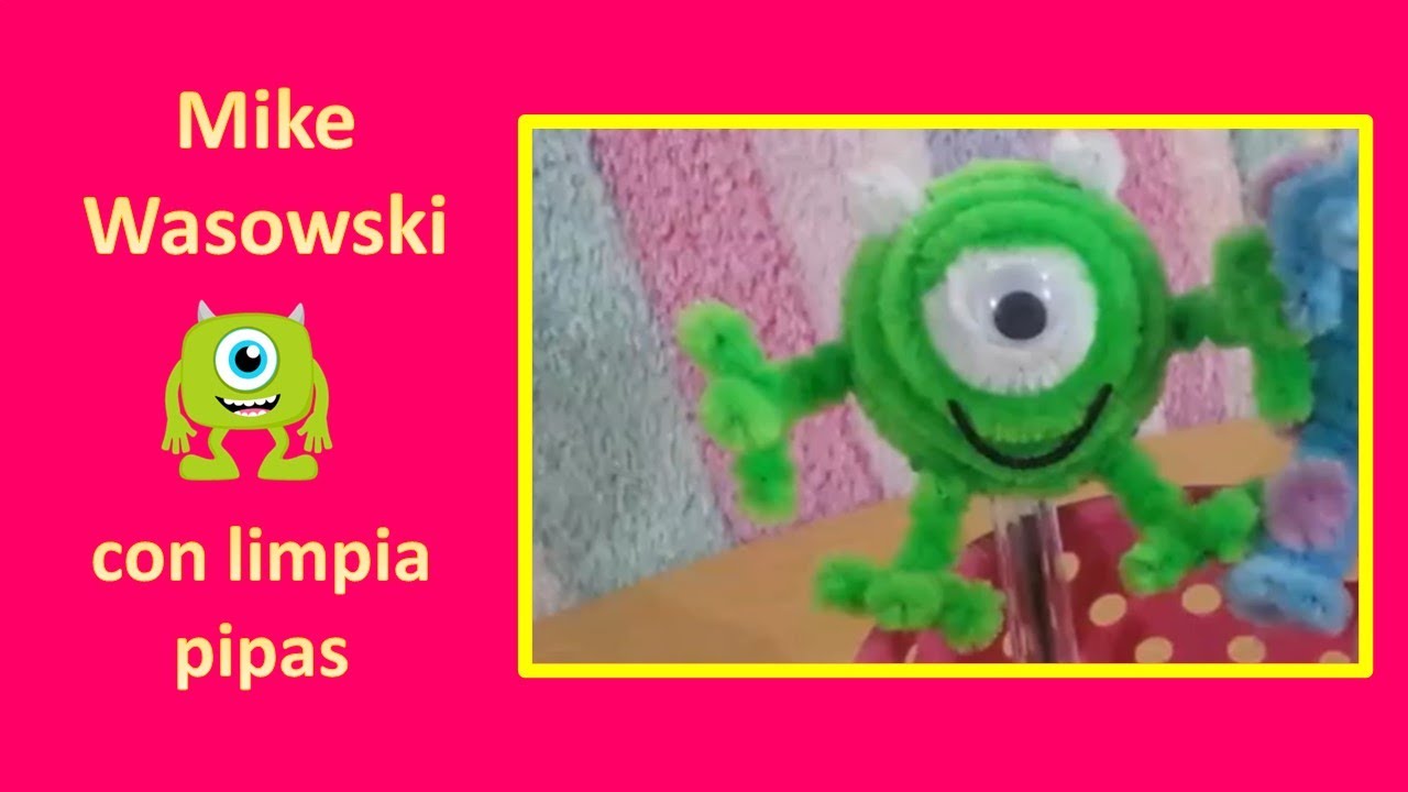 Como-Hacer-a-Mike-Wazowski-De-Limpia-Pipas