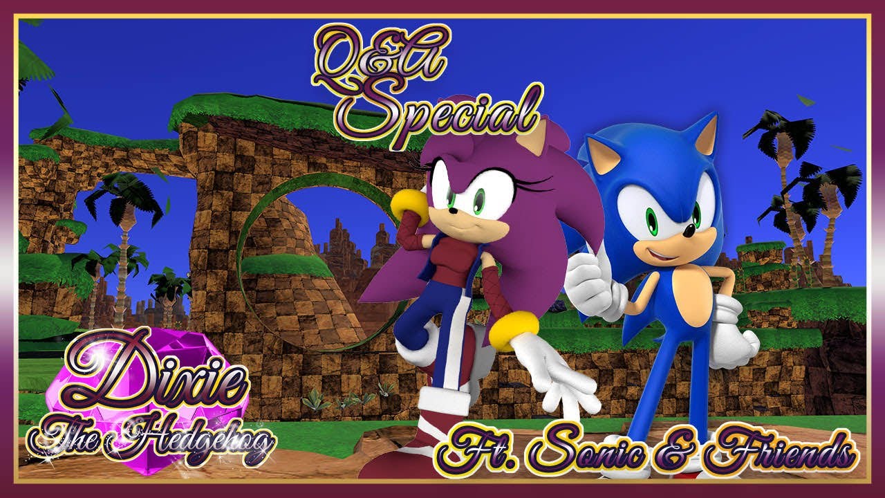 Join me for my Q&A Special with Sonic and Friends