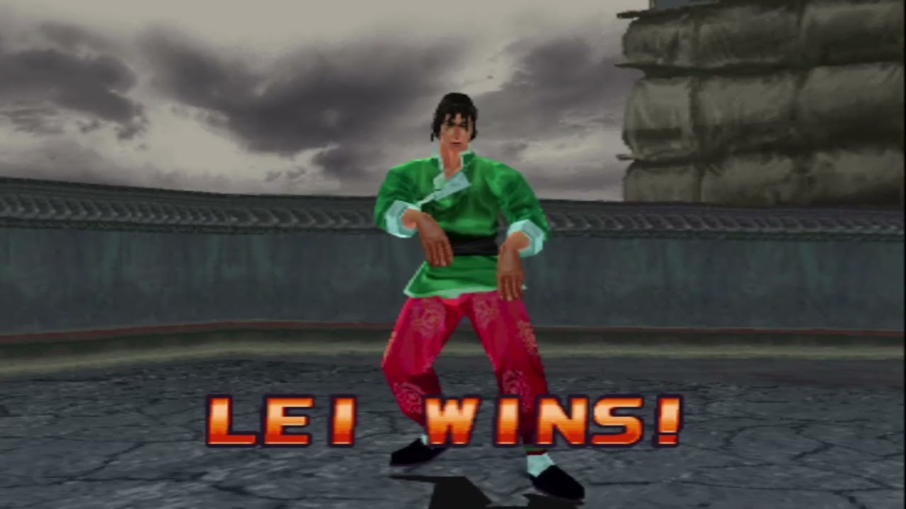 Tekken 3 &mdash; Лэй Улун (вступление и победные позы)