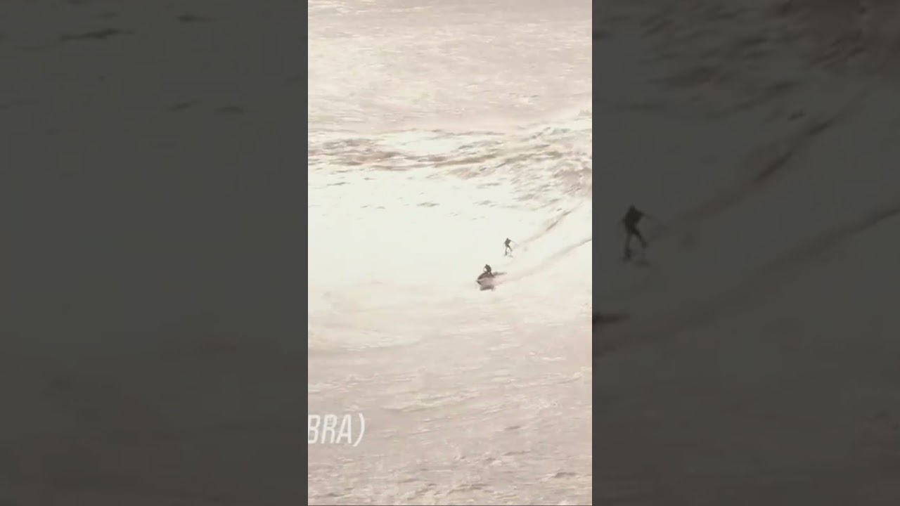 Pedro Scooby pior acidente em Nazar&eacute; #wipeout #pedroscooby